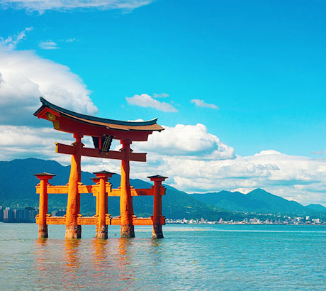 海上大鳥居~宮島 嚴島神社