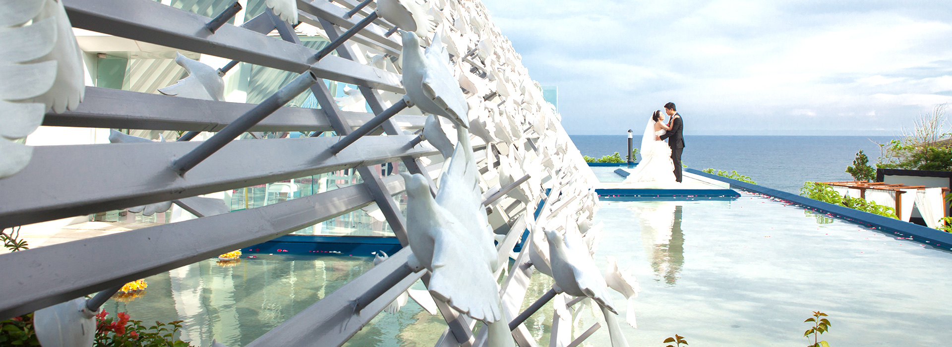 峇里島BANYAN TREE 白鴿教堂