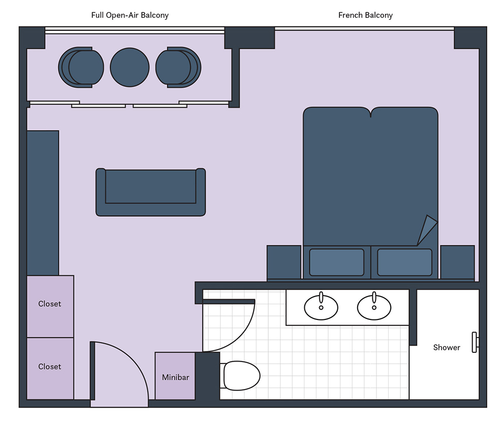 寰宇河輪 豪華套房