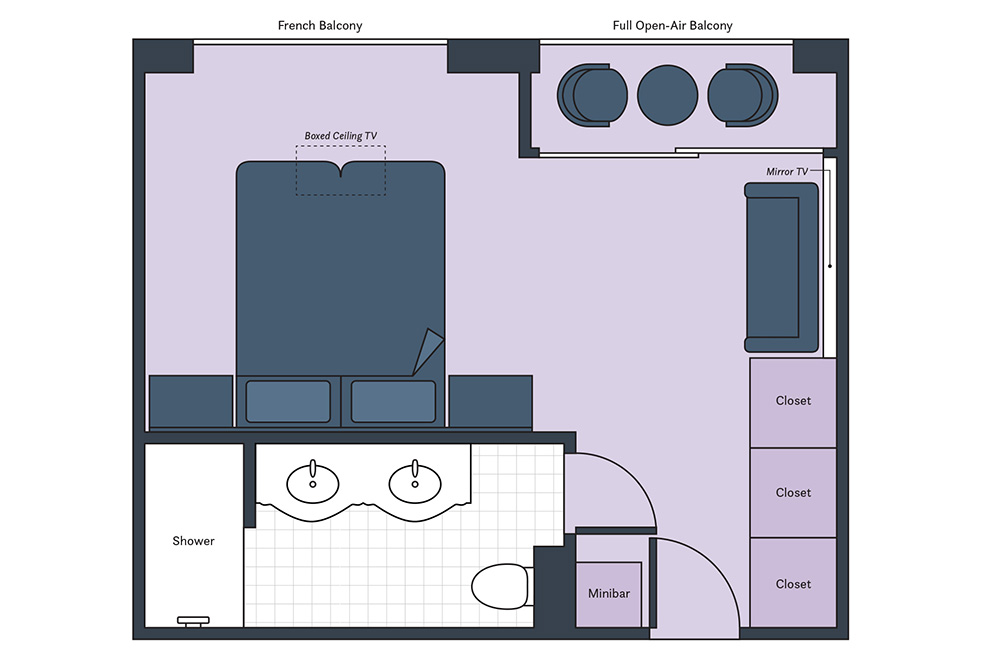 寰宇河輪 豪華套房