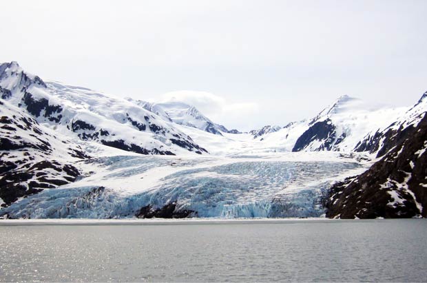 波特治冰河Portage Glacier