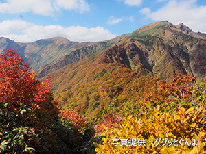 天神平からの山岳景観