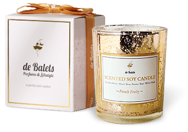de Balets小巴黎 輕奢感流金香氛蠟燭 小金杯