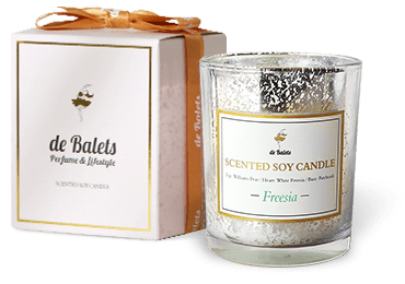 de Balets小巴黎 輕奢感流金香氛蠟燭 小銀杯